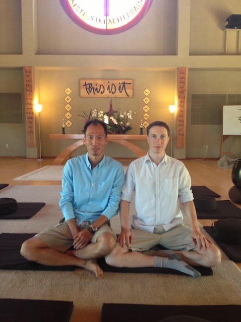 Liang Liao and David Messer at Deer Park